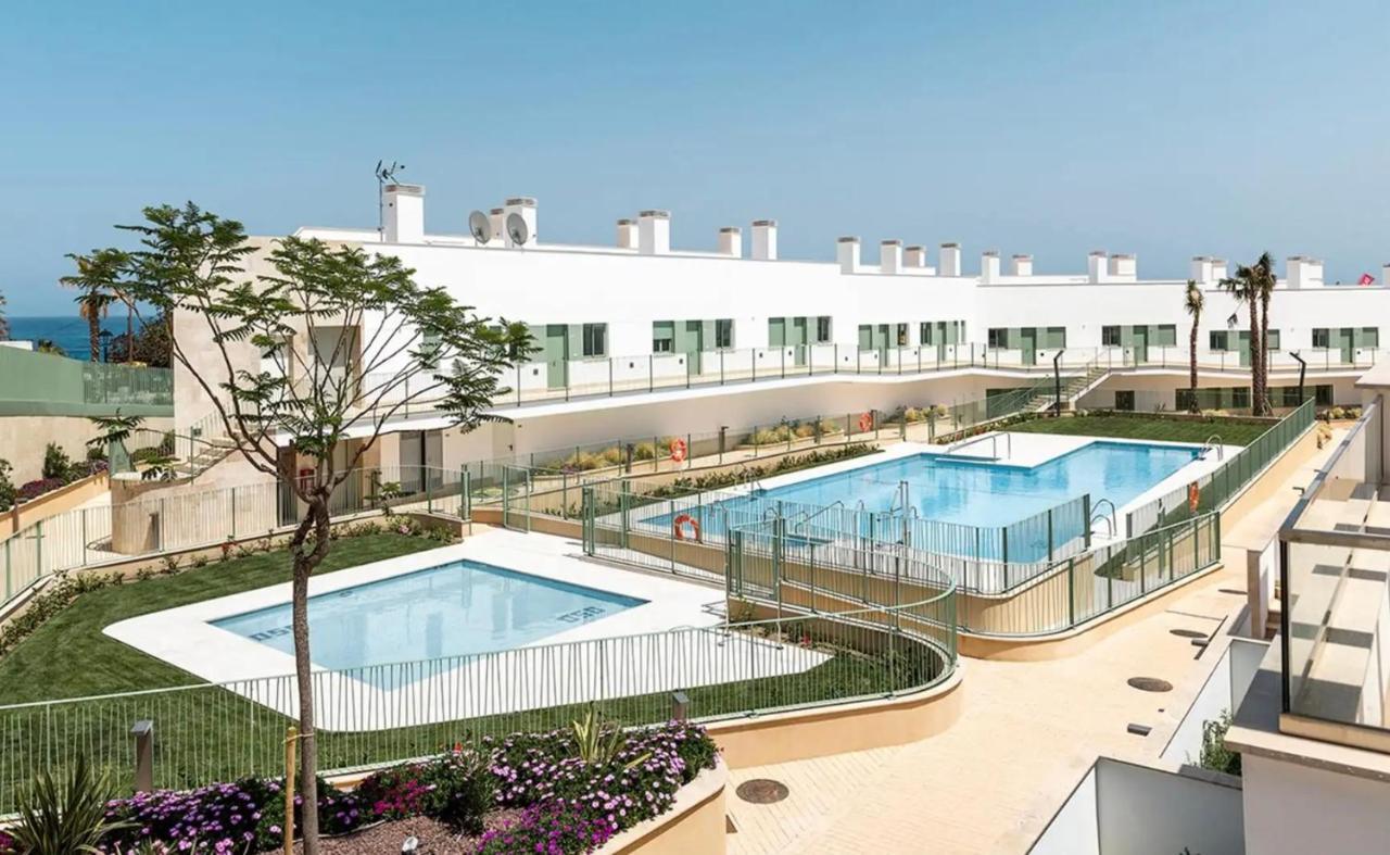 Ocean Apartament !! 1ª Linea Del Mar, Piscina, Parking, Wifi Mojacar Ngoại thất bức ảnh
