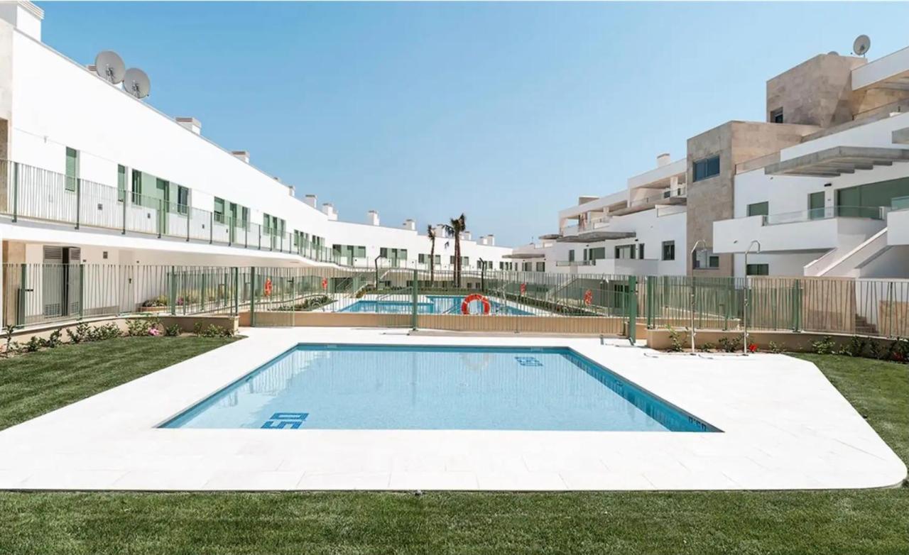 Ocean Apartament !! 1ª Linea Del Mar, Piscina, Parking, Wifi Mojacar Ngoại thất bức ảnh