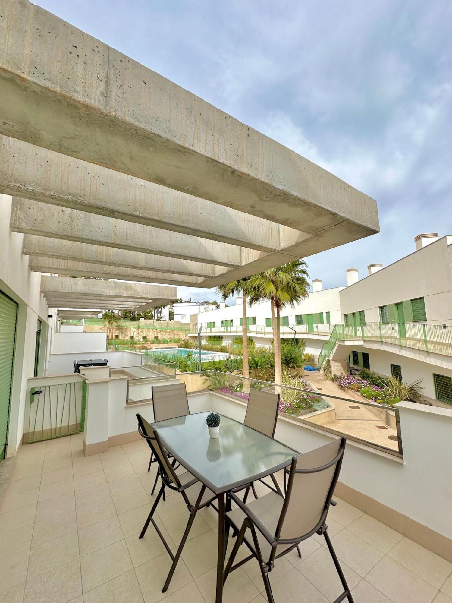 Ocean Apartament !! 1ª Linea Del Mar, Piscina, Parking, Wifi Mojacar Ngoại thất bức ảnh